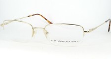 NEW HART SCHAFFNER MARX HSM 725 GOLD EYEGLASSES GLASSES METAL FRAME 52-19-135mm