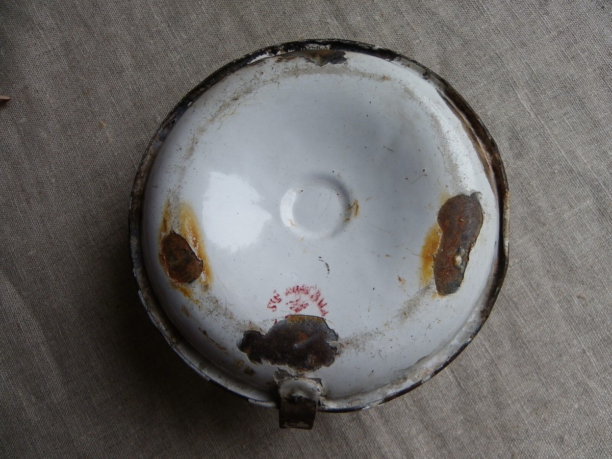 ANCIENNE CAFETIÈRE TOLE émaillée décor fleurs roses, pensées JAPY ? EUR