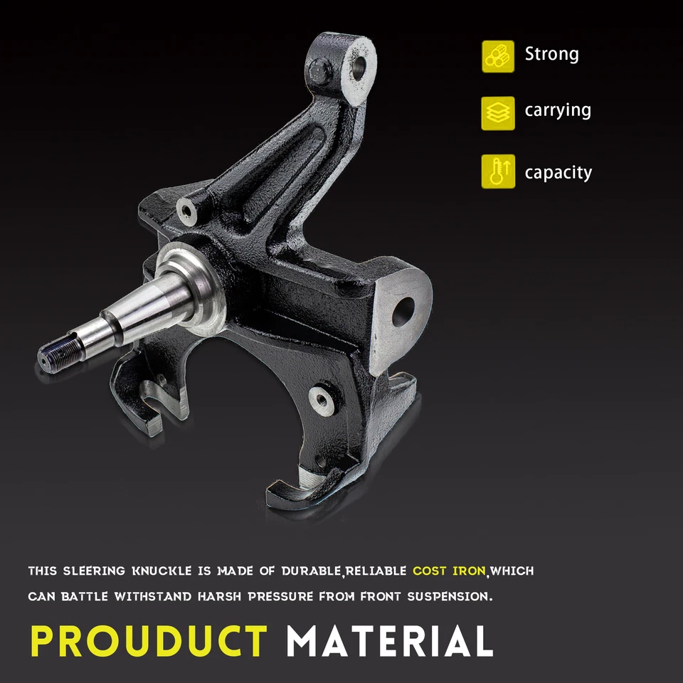 2" inch Drop Spindle Front for 82-04 Chevy S10 / GMC Sonoma Jimmy S15 Pickup 2WD - Изображение 2 из 4