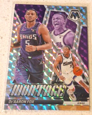 2023-24 Panini Mosaic Fastbreak De'Aaron Fox Montage  Mosaic Prizm  #1