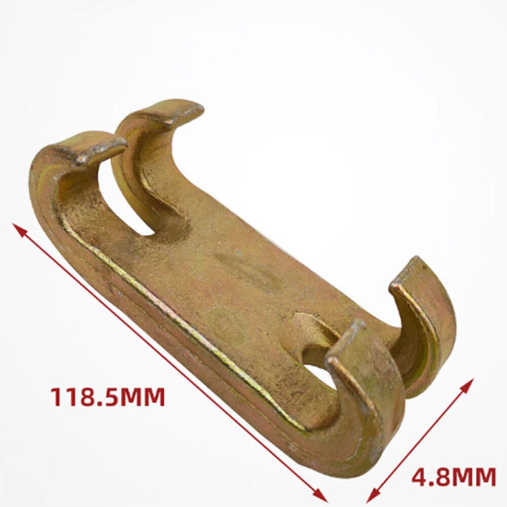 3 Ton Pull C Clamp Double Chain Double Claw Hook Sorter Bumper Dent Puller Tools