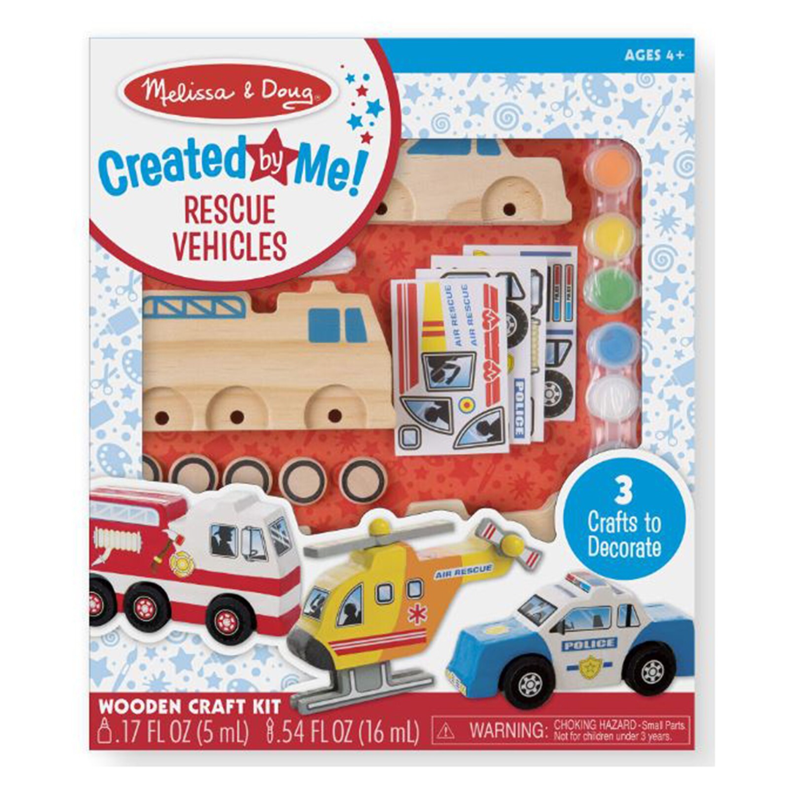 Созданный мной набор деревянных спасательных машин-динозавров Мелиссы и Дуга, НОВЫЙ В НАЛИЧИИ