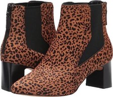 Cole Haan Women Modern Classics Etta Ankle Bootie W23019 Cheetah
