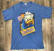 Vintage 90s Disneyland Disney Angry Confused Donald Duck Medium/Large Shirt