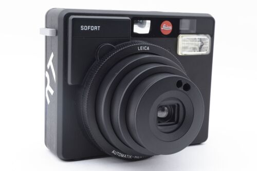 《 MINT w/Box Strap 》 Leica Sofort Black 19111 Instant FIlm Camera From JAPAN - Picture 5 of 16