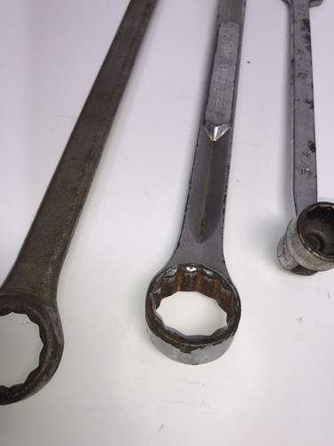 7 Vintage Antique Wrenches And Handtools - Picture 3 of 8