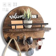 Key Holder for Wall Key and Mail Holder Organizer with - Key Holder Wall Moun...