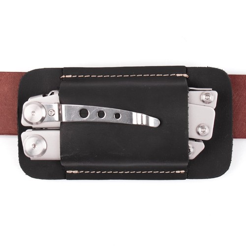 Holster Handarbeit Horizontal Tragen Lederscheide Gürtel Edc Tasche Organizer