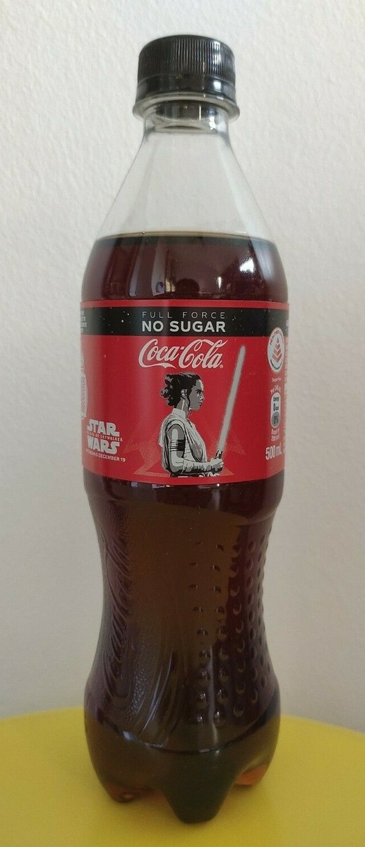 💥Coca Cola Coke Star Wars Rey Jedi Singapore Exclusive TROS