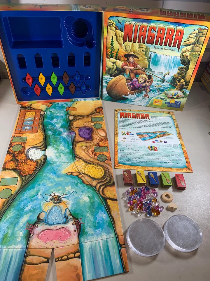 100% Complete Niagara Game 2004 Rio Grande Games Thomas Liesching Nice! - Image 3 of 4