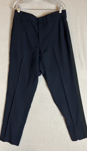 Blauer Pants Men's W36,L32 Reg Dark Navy Wool Blend Tactical Pockets Casual - 第 1/10 張圖片