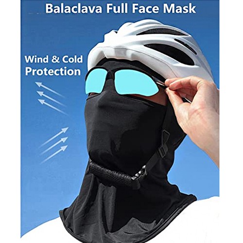 Máscara facial completa protección UV ciclismo pesca pasamontañas máscara de Halloween para fiesta - Imagen 15 de 62