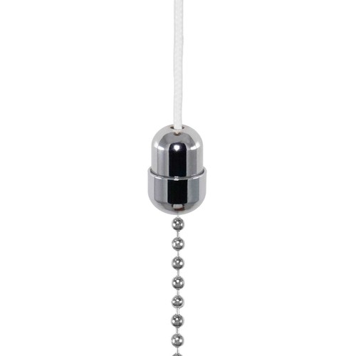 ElekTek Bathroom Ceiling Light Pull Cord Switch Fob Handle & 80cm Chrome Chain - Picture 2 of 69