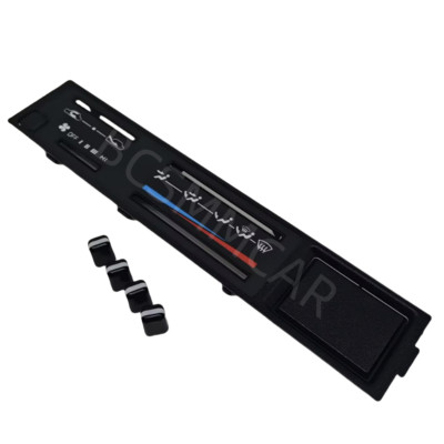 Fit For 1984-1988 Toyota Pickup Interior Dash Heater A/C Faceplate With 4 Knobs