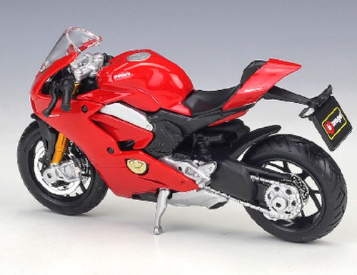 BBURAGO 1:18 Ducati Panigale V4 modelo moto embalaje original - Imagen 4 de 4