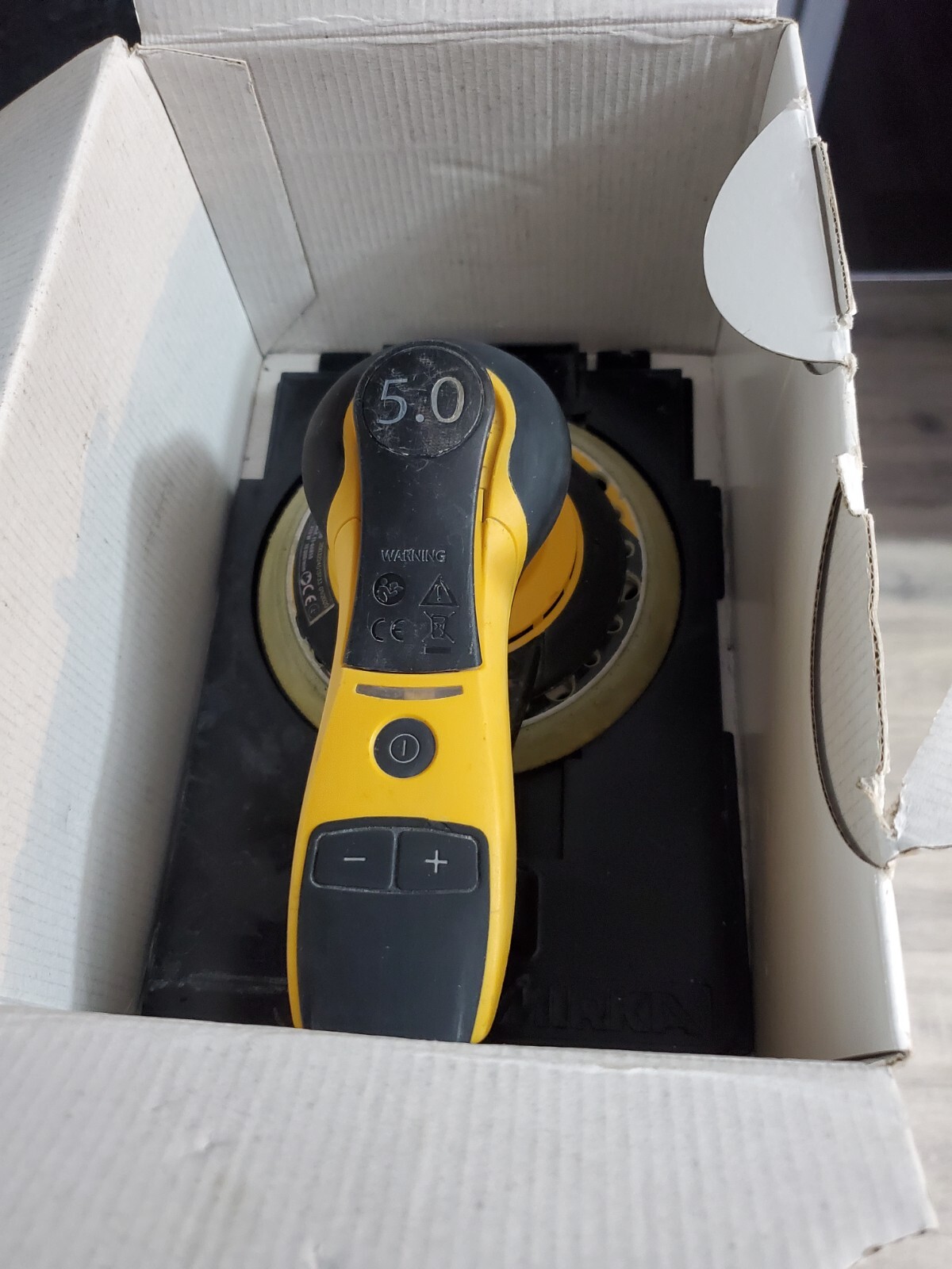 Mirka Deros 5650CV Sander . 125mm & 150mm. Cable And Box eBay