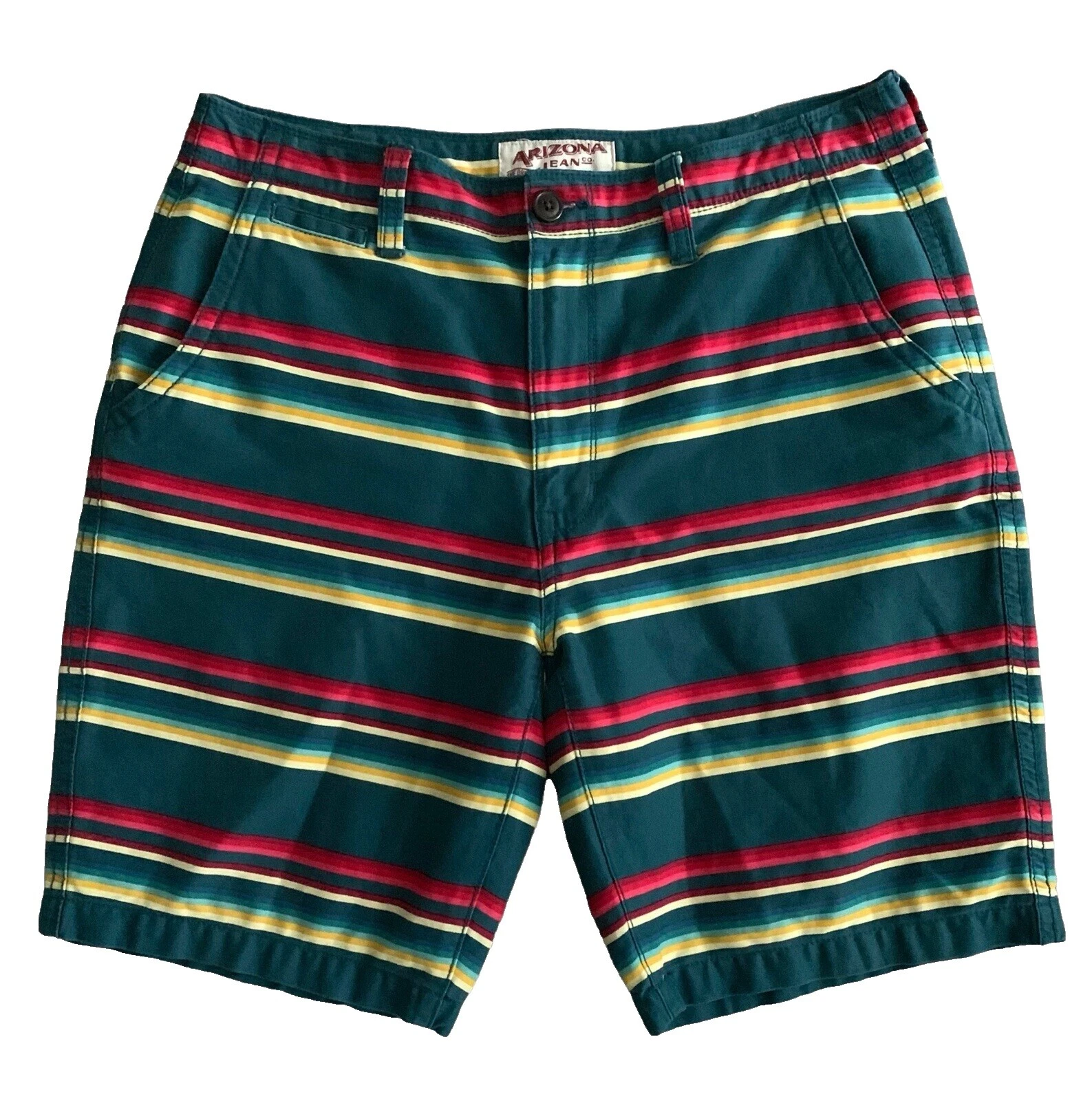 Pantalones cortos a rayas para hombre AriZona