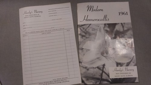 1961 Hardy's Modern Hemerocallis Daylilies Flower Catalog Price List BK1712 - Picture 2 of 10