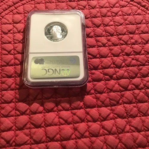 2007s Utah Statehood Silver Quarter NGC PR70 Ultra Cameo.