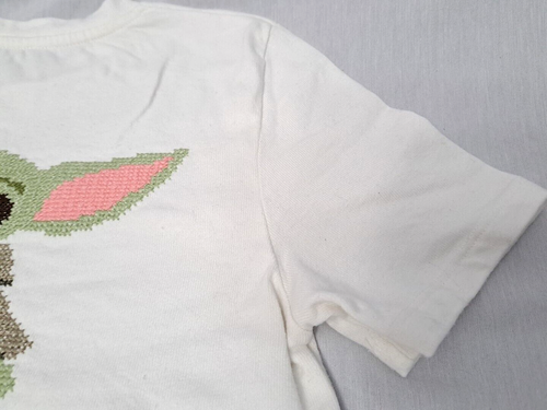 T-Shirt ZARA Baby Yoda Star Wars Größe M bestickt Tasche & Yoda auf Rücken Teenager - Bild 7 von 20