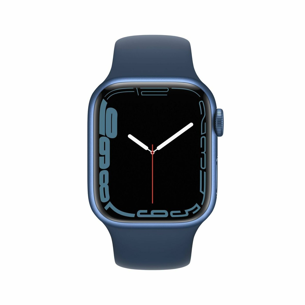 Apple Smart Watch 7 GPS 45mm MKN83LL/A Abyss Blue Sport Band 32 GB