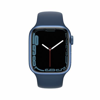 Apple Smart Watch Series 7 GPS 45mm MKN83LL/A Abyss Blue Sport