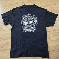 2015 Sommer Motorrad Treffen PROMO L Shirt Vintage German Motorcycles Show CA 