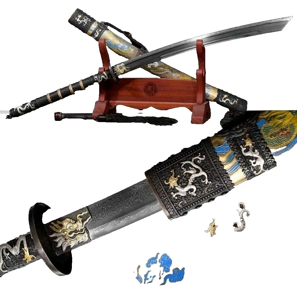 Espadas de colección y sables Multi manija de cobre amarillo