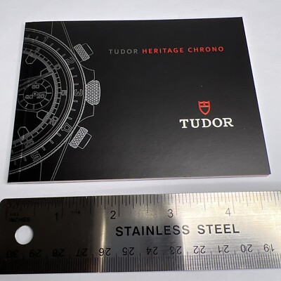 TUDOR HERITAGE CHRONO WATCH USER MANUAL ENGLISH VERSION - 585.66 USA - 3.2013