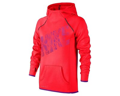 bright crimson nike hoodie