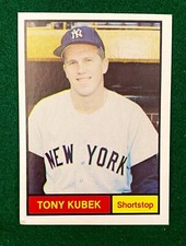 1982 Galasso 1961 World Champions New York Yankees Set-Break #18 Tony Kubek, NM