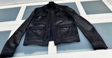 UltraRare  Gorgeous Givenchy AW00 Lampo Zipper 4 Pockets Lamb Leather Jacket