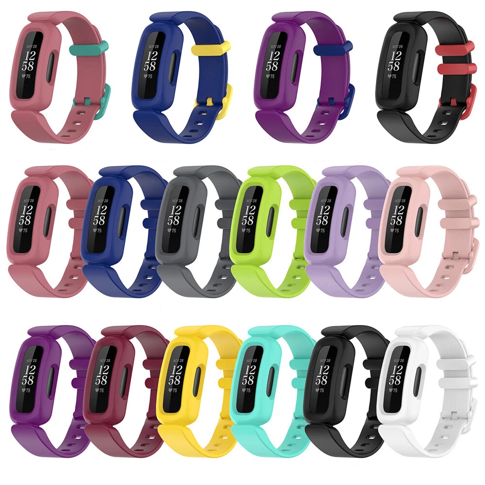 Bands for Fitbit Ace 3 Kids Silicone Waterproof Bracelet Accessories Sports