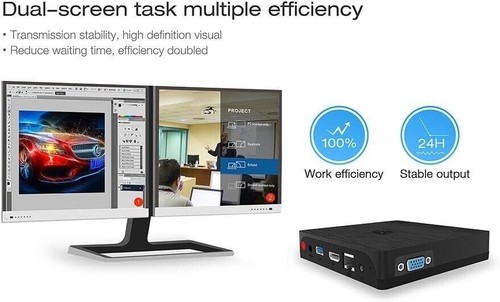 Beelink BT3 Pro Mini PC Windows 10 System 4GB RAM + 64G ROM PC Mini Desktop DDR3 - Picture 2 of 7
