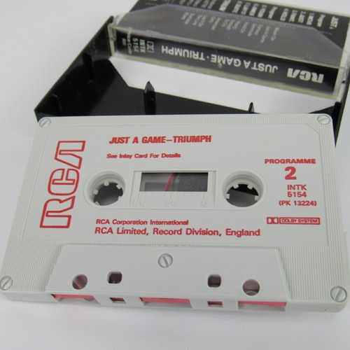 Cassette Tape- Triumph- Just a Game (RCA Records, 1979) S1 - Picture 3 of 5