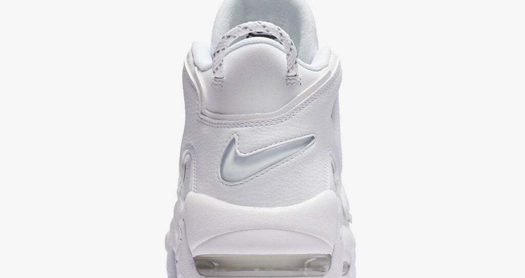 Nike Air More Uptempo '96 Triple White 2017 921948-100 Men's US4