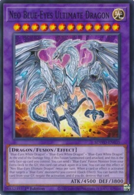 #ad Yugioh Neo Blue Eyes Ultimate Dragon x3 SDWD EN035 Structure Deck $2.99