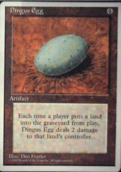 Dingus Egg - Fourth Edition: #315, Magic: The Gathering Nm R43