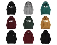 NEW Vans Mens CLASSIC LOGO Pullover HOODIE Skateboard PO Hooded / Zip SWEATSHIRT