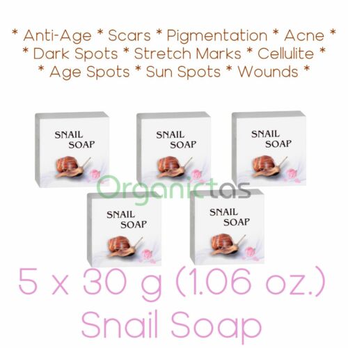 SNAIL SOAP Acne, Scars, Stretch Marks, Pigmentation, Anti-Aging, Age Spots, 30g - Picture 37 of 48