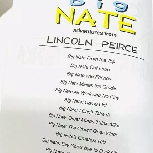 BIG NATE THUNKA. THUNKA. THUNKA. Buch von Lincoln Peirce (Taschenbuch) Brandneu - Bild 3 von 6