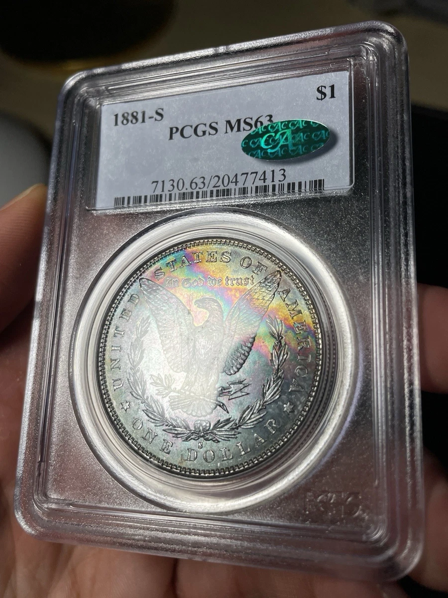 MS 63 Graded 1881 Year Morgan US Dollars (1878-1921) for sale | eBay