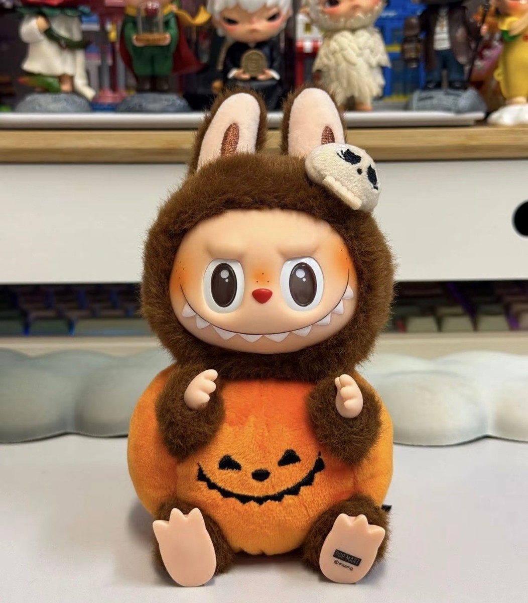 【正規品】LABUBU Halloween & Chuckmate Pop Mart Labubu Pumpkin & Wing of Fortune & Let's Checkmate