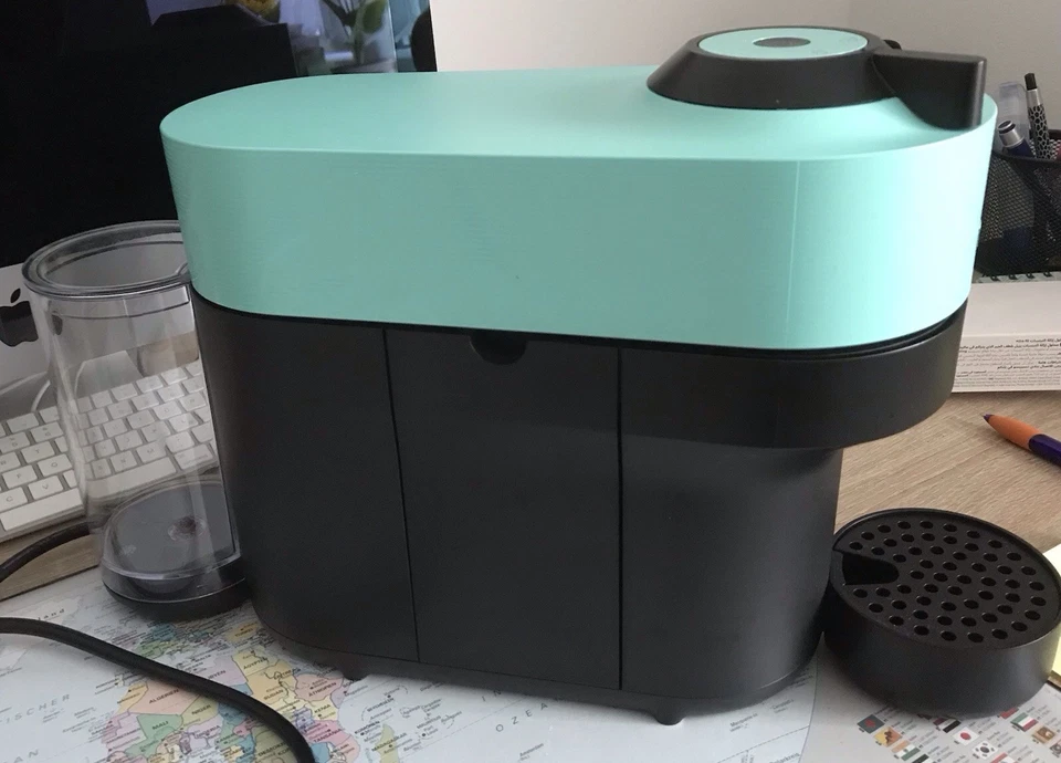 Nespresso Kaffeemaschine für große Kaffeekapseln mit Entkalker - Bild 2 von 3