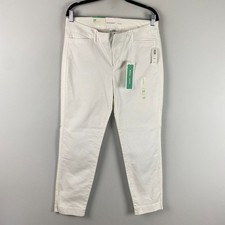 Old Navy Pixie Skinny Ankle Chino Pants Size 10 White