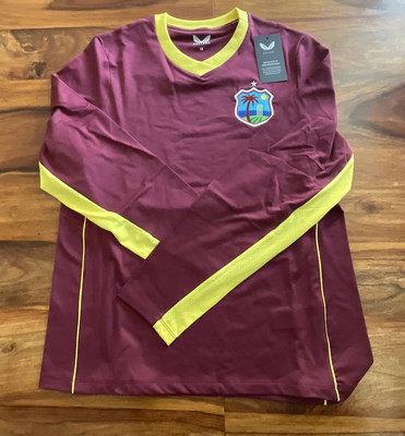 NEU MIT ETIKETT WEST INDIES CASTORE DAMEN SWEATSHIRT GRÖSSE 14 (L) OFFIZIELLE WARE