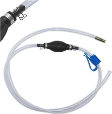 Siphon Pump for Gasoline Gas Oil Fuel Petrol Diesel Fluid Water Fish Tank,Manual