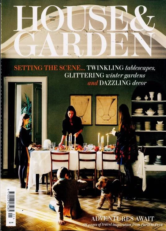 HOUSE & GARDEN MAGAZINE JANUARY 2026 ~ NEW ~ - Image 1 of 1