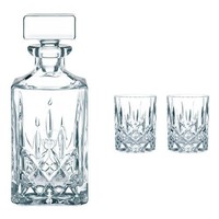 Nachtmann Noblesse Whiskyset Kristallglas Karaffe WhiskygläSer 3Tlg Geschenk Set