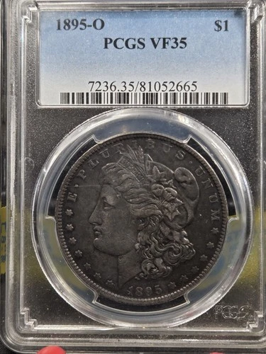 1895-O Morgan Silver Dollar VF35 PCGS